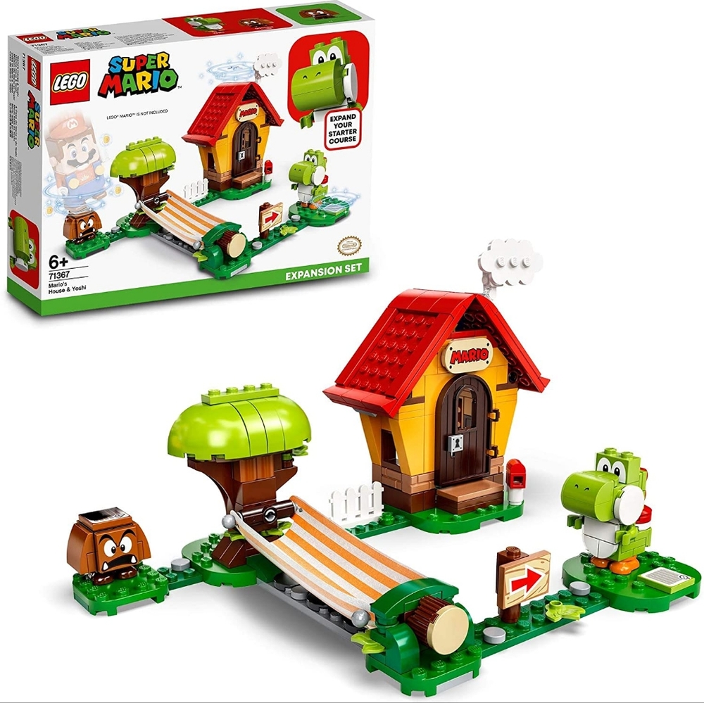 LEGO Mario's House with Yoshi